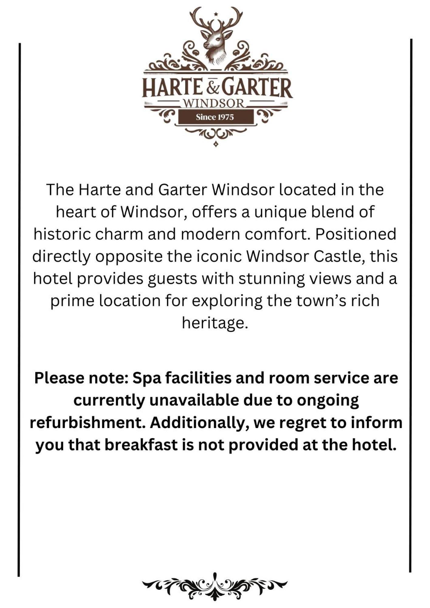 H & G Hotel Opposite Windsor Castle Bagian luar foto