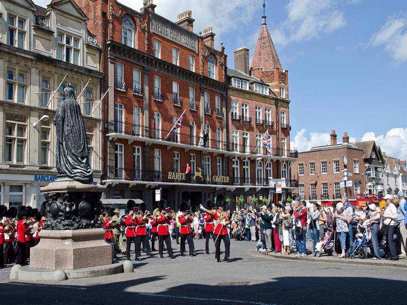 H & G Hotel Opposite Windsor Castle Bagian luar foto